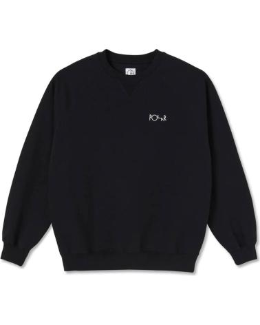 POLAR SKATE CO DEFAULT CREWNECK SWEATSHIRT BLACK