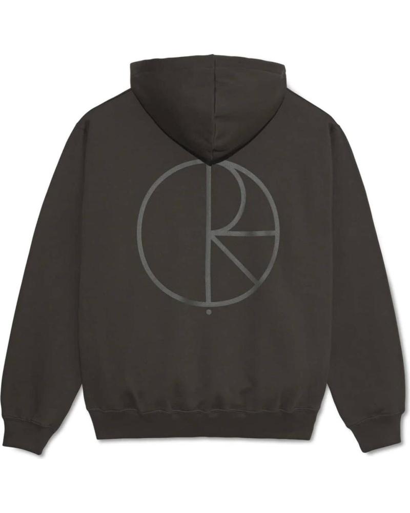 POLAR SUDADERA SKATE CO STROKE LOGO DAVE HOODIE DIRTY BLACK