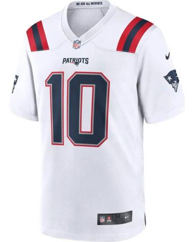 NIKE CAMISETA NFL PATRIOTS MAC JONES 10 WHITE