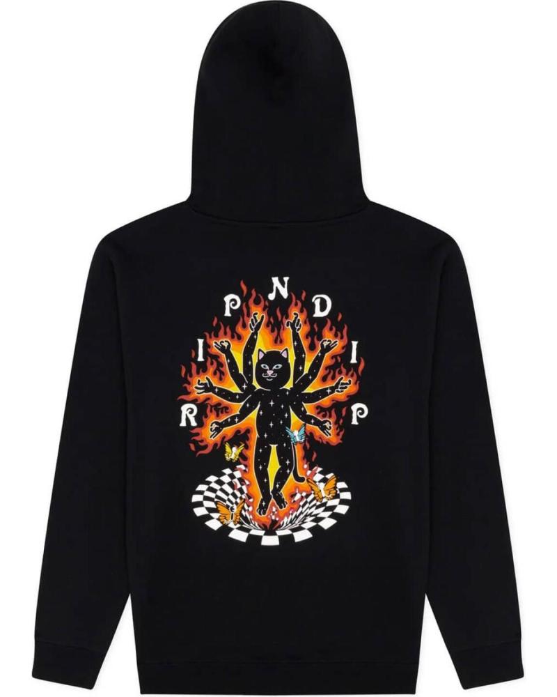 RIPNDIP ILLUSION BLACK HOODIE