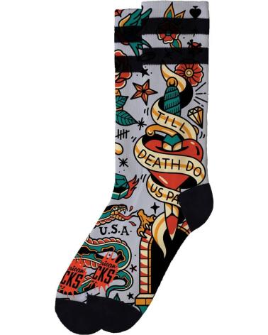AMERICAN SOCKS MID HIGH 'TILL DEATH DO US PART' MULTICOLOR SOCKS