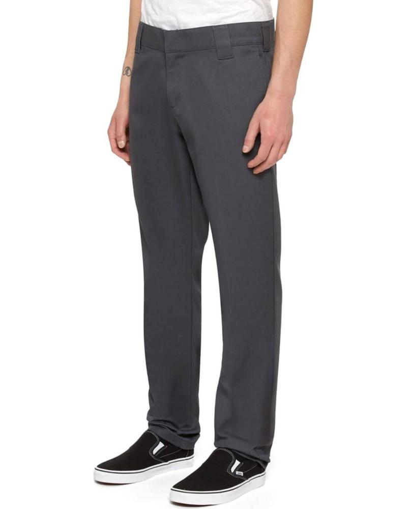 DICKIES WORK PANT 872 SLIM FIT CHARCOAL GREY TROUSERS