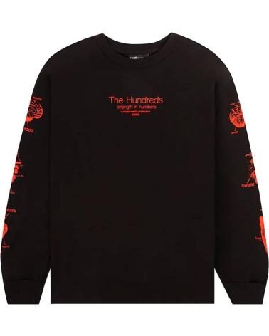 THE HUNDREDS CAMISETA NUMERO ALPHA LS T-SHIRT BLACK