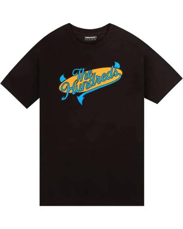 THE HUNDREDS CAMISETA INDUSTRY SLANT T-SHIRT BLACK