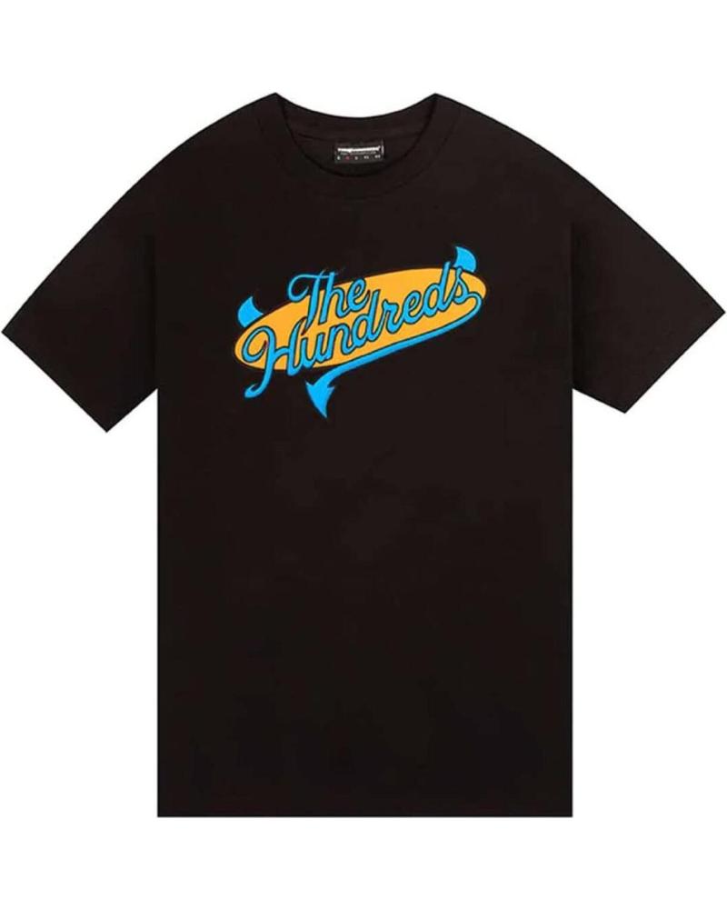 THE HUNDREDS INDUSTRY SLANT SHORT SLEEVE T-SHIRT BLACK