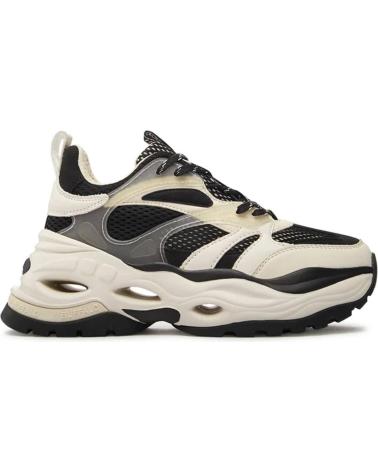 BUFFALO ZAPATILLAS TRIPLET M CREAM-BLACK