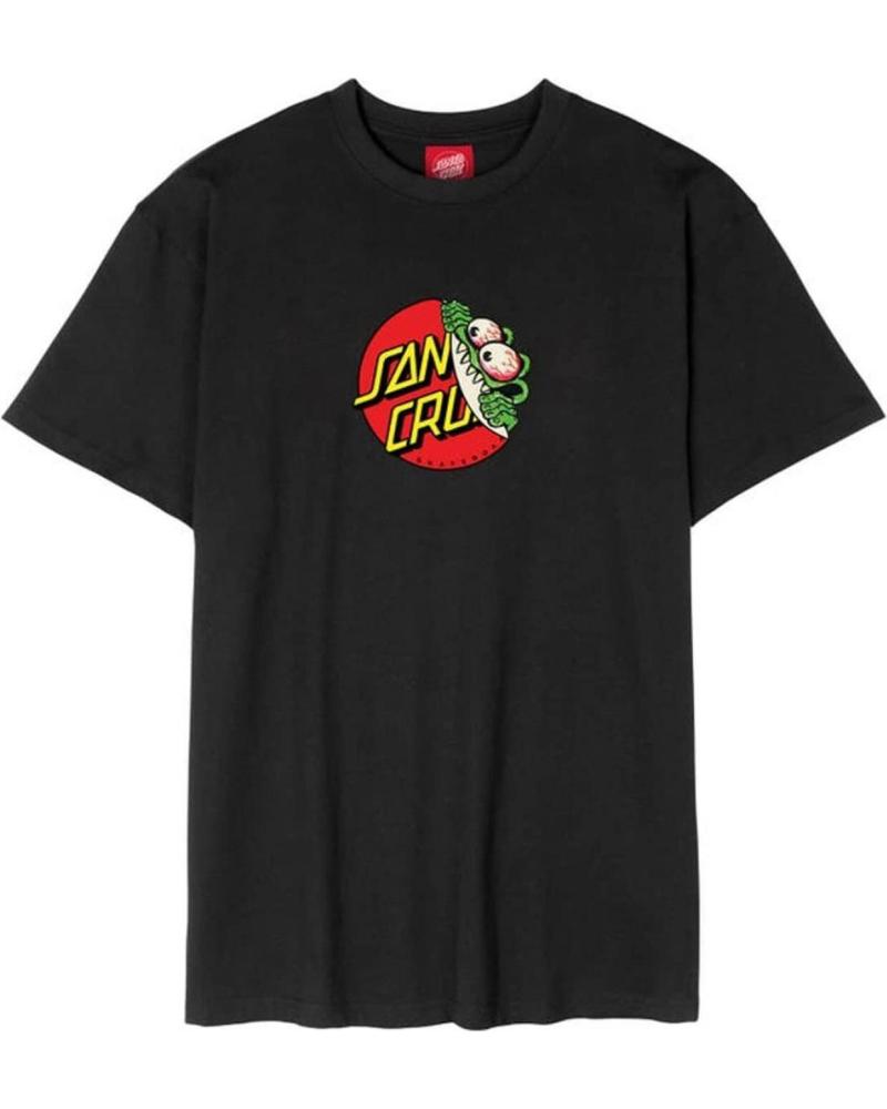 SANTA CRUZ CAMISETA BEWARE DOT FRONT T-SHIRT BLACK