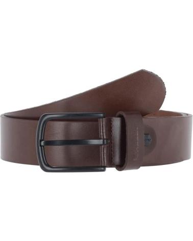CINTURA REELL ALL BLACK BUCKLE MARRONE