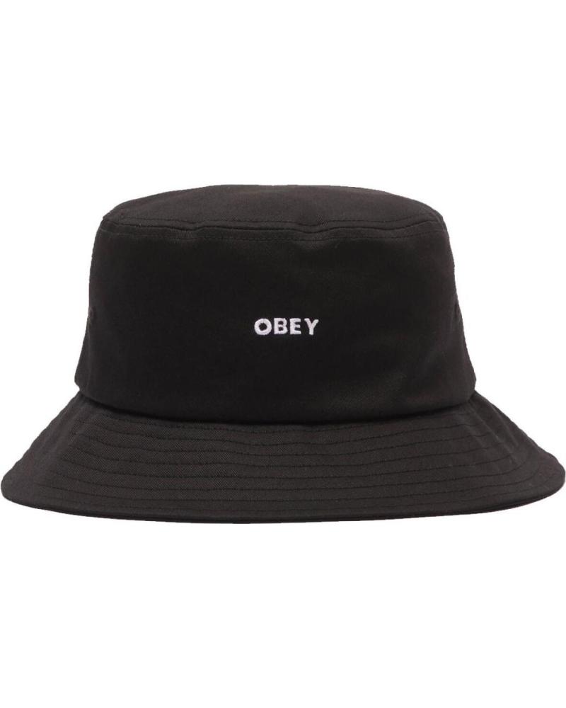 OBEY CAPPELLO DA PESCATORE BOLD TWILL NERO