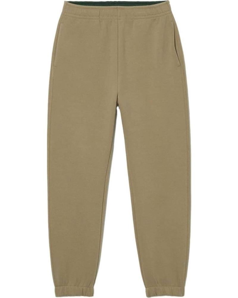 LACOSTE TRACKSUIT TROUSERS BROWN LION
