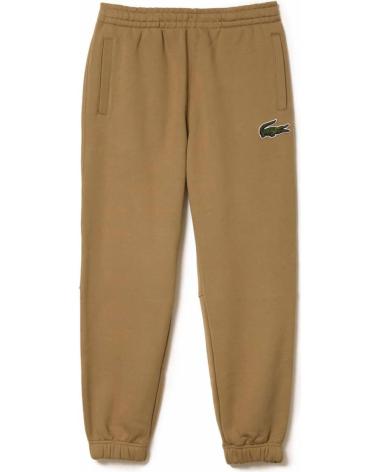 PANTALÓN DE CHÁNDAL LACOSTE MARRÓN COOKIE