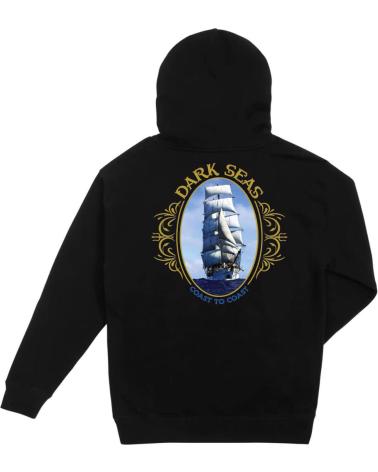 DARK SEAS SUDADERA GO BY SEA PULLOVER FLEECE BLACK