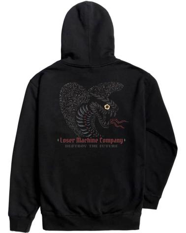 SWEAT À CAPUCHE LOSER MACHINE VENOMOUS PULLOVER FLEECE NOIR
