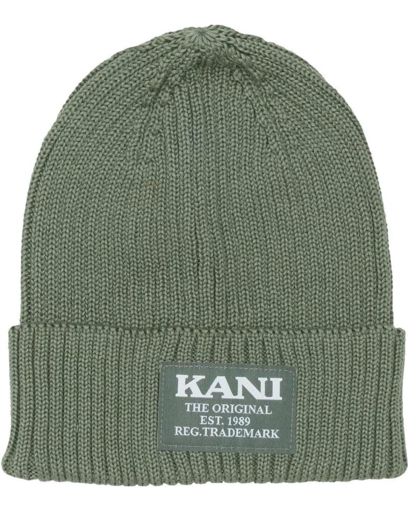 KARL KANI BEANIE MÜTZE DUSTY GREEN
