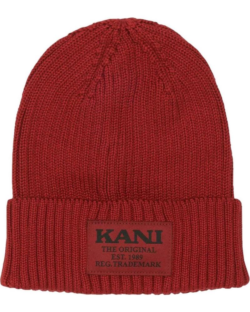 KARL KANI BEANIE MÜTZE ROT