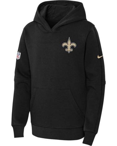 NIKE SUDADERA CLUB FLEECE PULLOVER HOODIE NFL NEW ORLEANS SAINTS