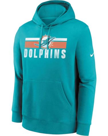 NIKE SUDADERA CLUB HOODIE NFL MIAMI DOLPHINS TURBO GREEN