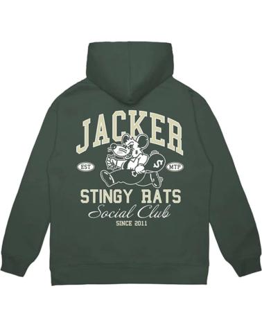 JACKER SUDADERA STINGY HOODIE VERDE GREEN