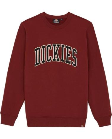 DICKIES SUDADERA AITKIN SWEATSHIRT FIRED BRICK-GRY