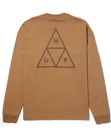 HUF CAMISETA MANGA LARGA SET TT TRIPLE TRIANGLE L-S TEE CAMEL
