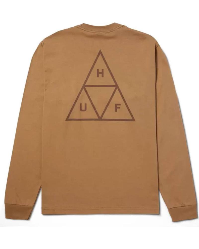 HUF CAMISETA MANGA LARGA SET TT TRIPLE TRIANGLE L-S TEE CAMEL