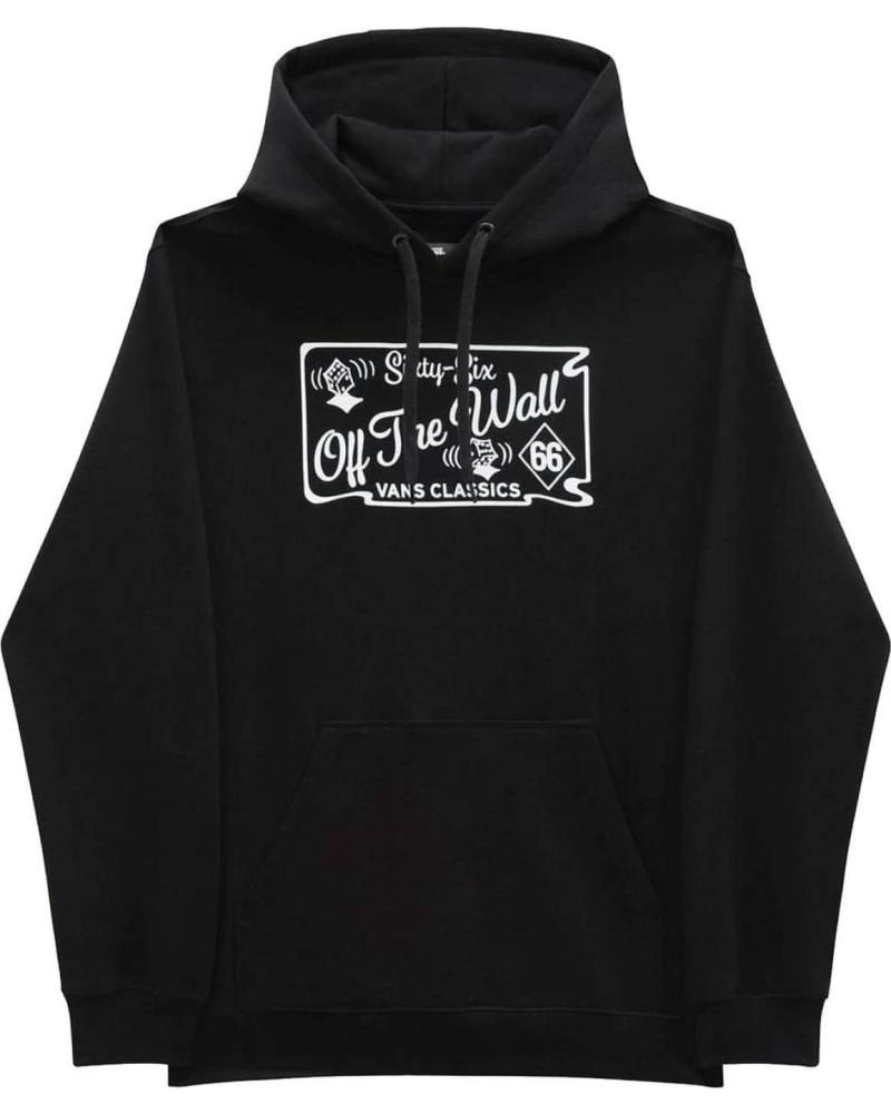 VANS OFF THE WALL SUDADERA VANS DICED PO BLACK