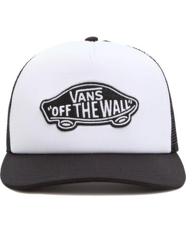 VANS OFF THE WALL CAPPELLINO TRUCKER CLASSIC PATCH VISIERA CURVA NERO