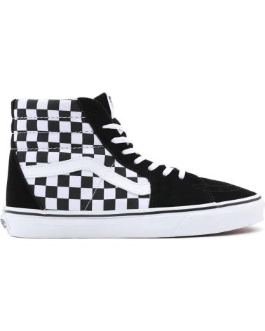 VANS OFF THE WALL ZAPATILLAS VANS SK8-HI CHECKERBOARD BLACK-TRUE WHITE