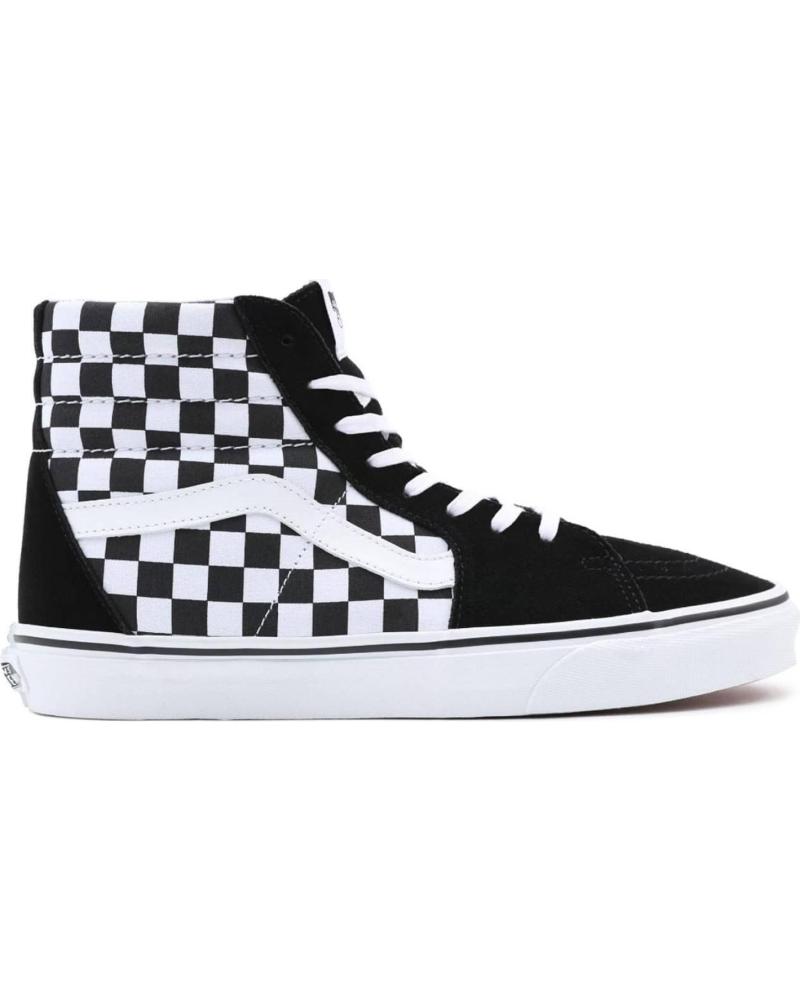 VANS OFF THE WALL ZAPATILLAS VANS SK8-HI CHECKERBOARD BLACK-TRUE WHITE