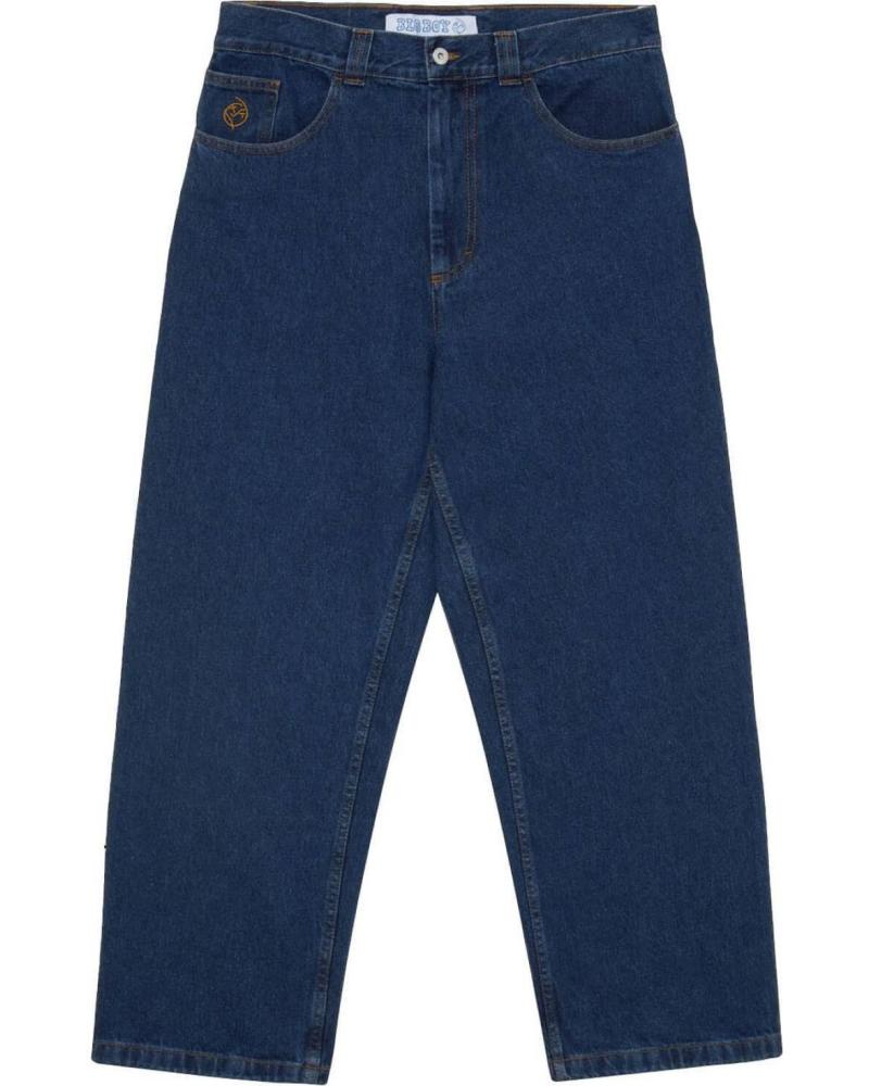 POLAR PANTALON VAQUERO SKATE CO BIG BOY JEANS AZUL DARK BLUE