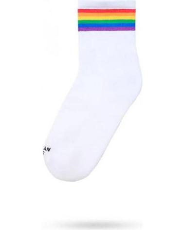MEIAS AMERICAN SOCKS RAINBOW PRIDE CANO CURTO