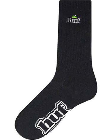 HUF CALCETINES PRODUCE CREW SOCK BLACK