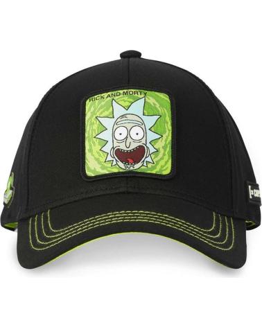 CAPSLAB GORRA RICK AND MORTY BLACK