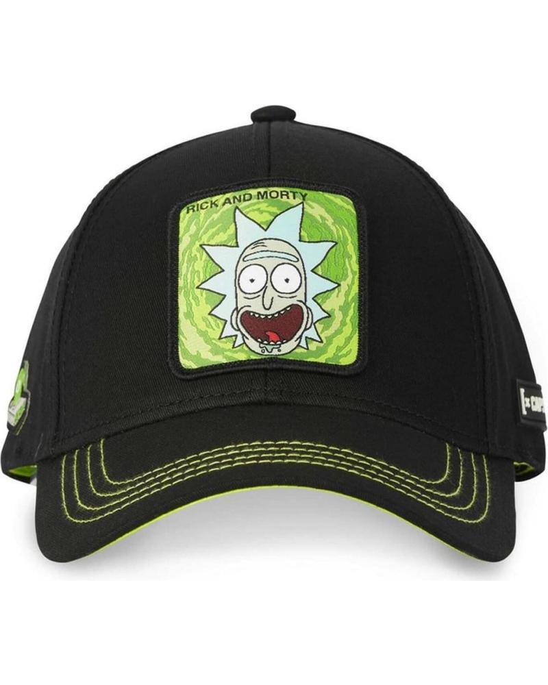 CAPSLAB RICK AND MORTY RICK SANCHEZ RI2 BLACK CAP