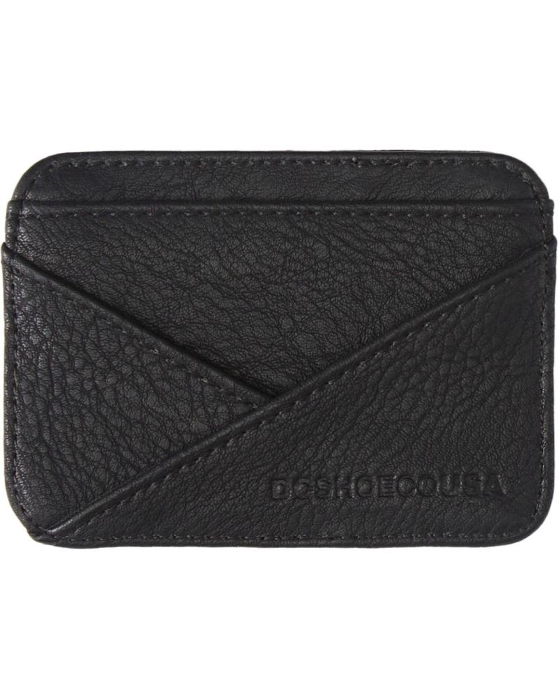 DC SHOES CARTERA STACKED CARD HOLDER BLACK