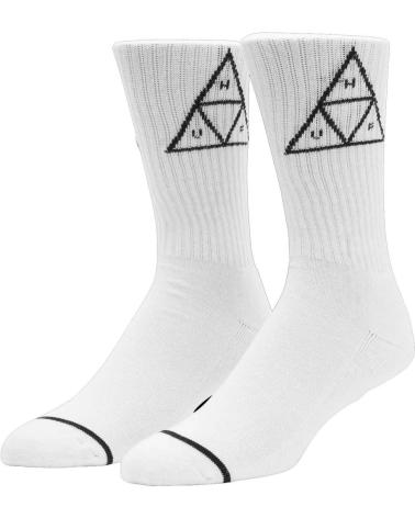 HUF CALCETINES SET TT CREW SOCK BLANCOS WHITE