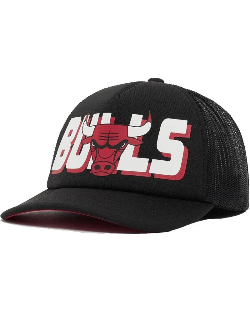 MITCHELL & NESS CHICAGO BULLS BILLBOARD TRUCKER SNAPBACK KAPPE SCHWARZ NEGRO