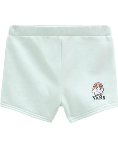 VANS OFF THE WALL SHORT RAINBOW RIDER - CLEARLY AQUA