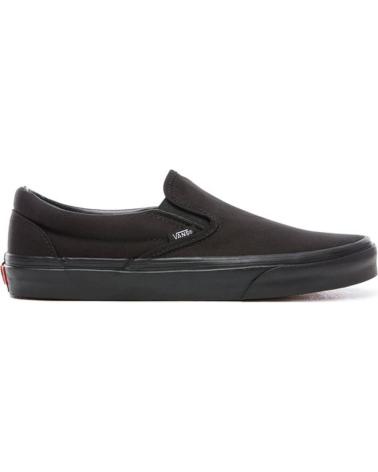 VANS OFF THE WALL ZAPATILLAS VANS CLASSIC SLIP-ON NEGRO BLACK-NEGRO BLACK