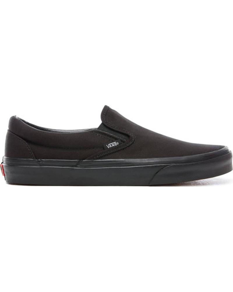 VANS OFF THE WALL ZAPATILLAS VANS CLASSIC SLIP-ON NEGRO BLACK-NEGRO BLACK