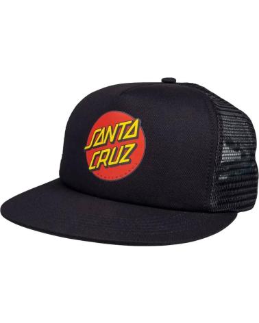 SANTA CRUZ GORRA CAP CLASSIC DOT MESH BLACK-BLACK