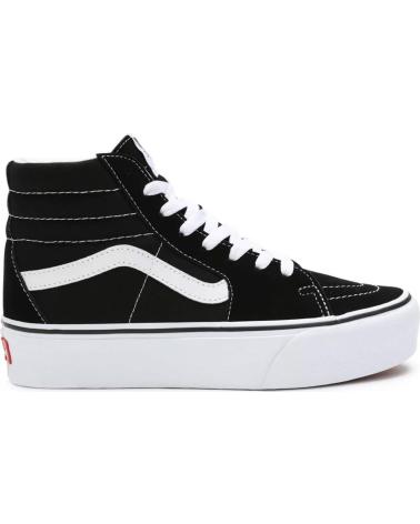 VANS OFF THE WALL ZAPATILLAS VANS UA SK8-HI PLATFORM 2 0 BLACK-TRUE WHITE PLAT