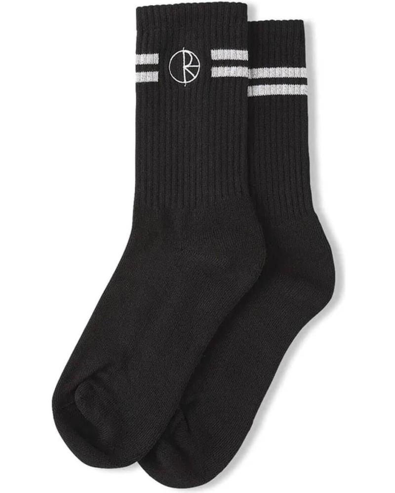 POLAR CALCETINES STROKE LOGO SOCKS NEGRO BLACK
