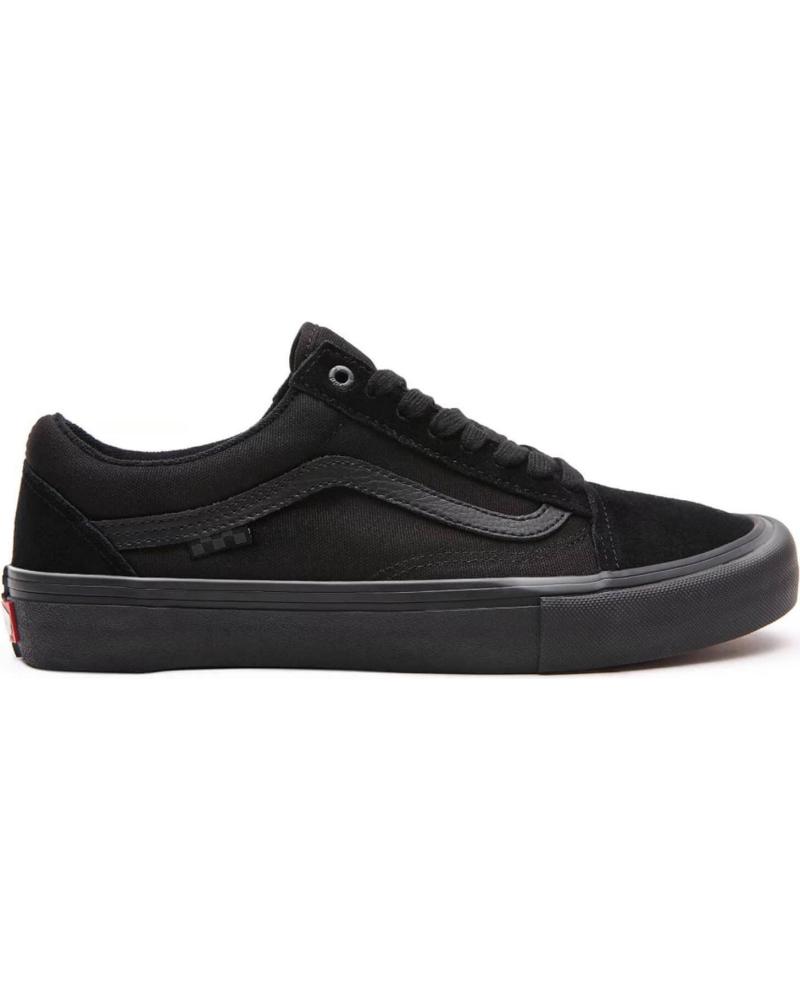 VANS OFF THE WALL ZAPATILLAS VANS OLD SKOOL SKATE BLACK-BLACK