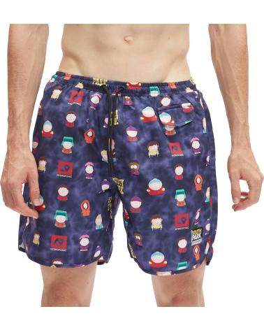 HYDROPONIC BANADOR SHORT X SOUTH PARK TIE DYE DARK PURPLE