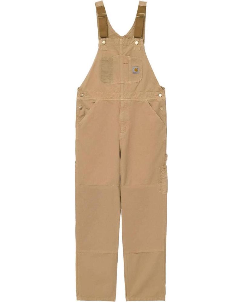 CARHARTT PETO MEDLEY OVERALL DUSTY BOWN GARMENT DYED