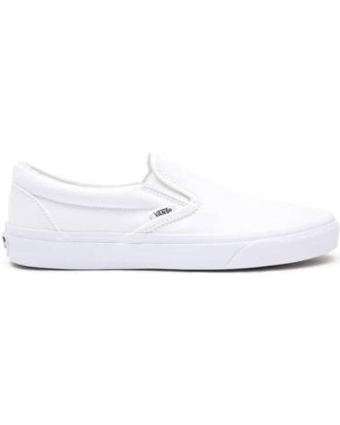 VANS OFF THE WALL ZAPATILLAS VANS CLASSIC SLIP-ON ALL TRUE WHITE BLANCAS SQUID