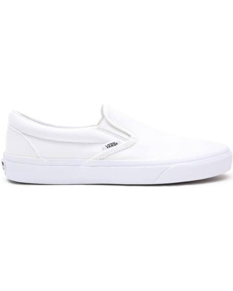 VANS OFF THE WALL ZAPATILLAS VANS CLASSIC SLIP-ON ALL TRUE WHITE BLANCAS SQUID