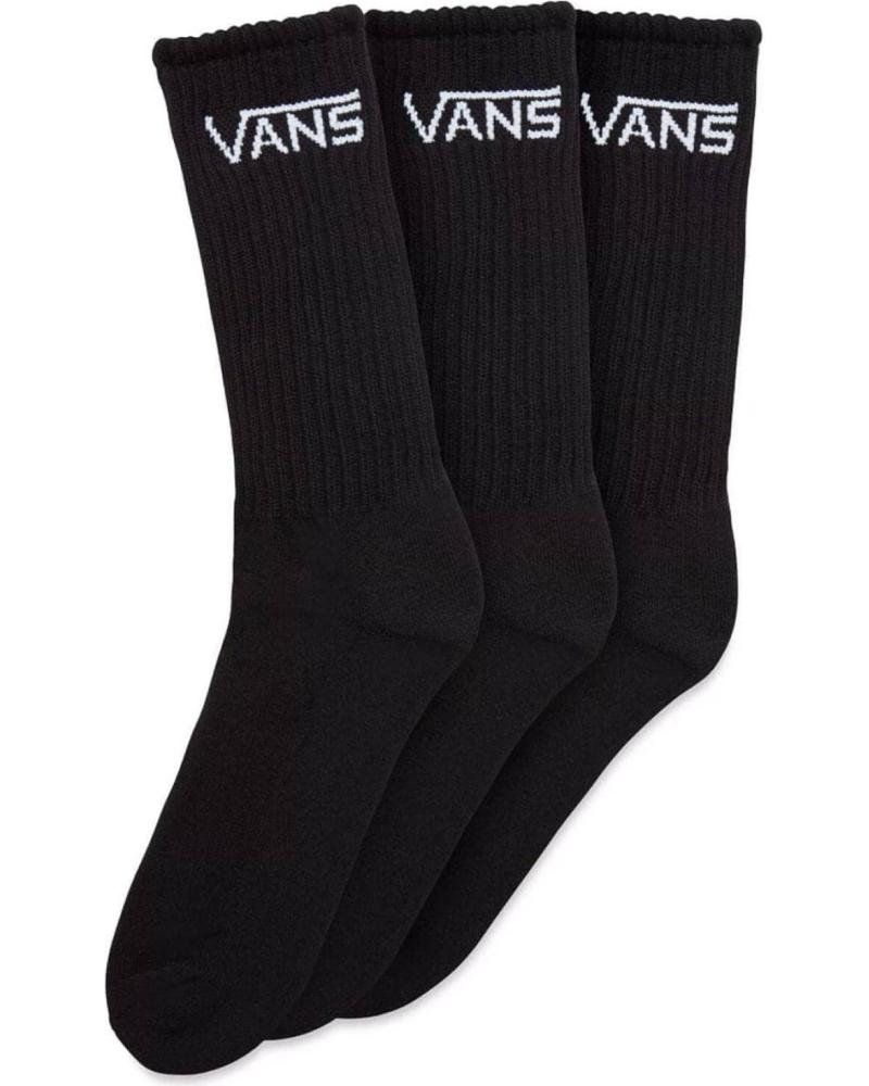 VANS CLASSIC CREW BLACK SOCKS