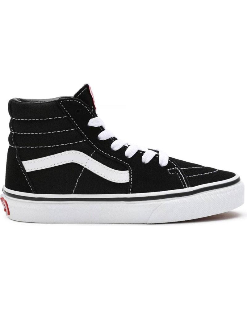 VANS OFF THE WALL ZAPATILLAS DE NINO VANS UY SK8-HI BLACK-TRUE WHITE